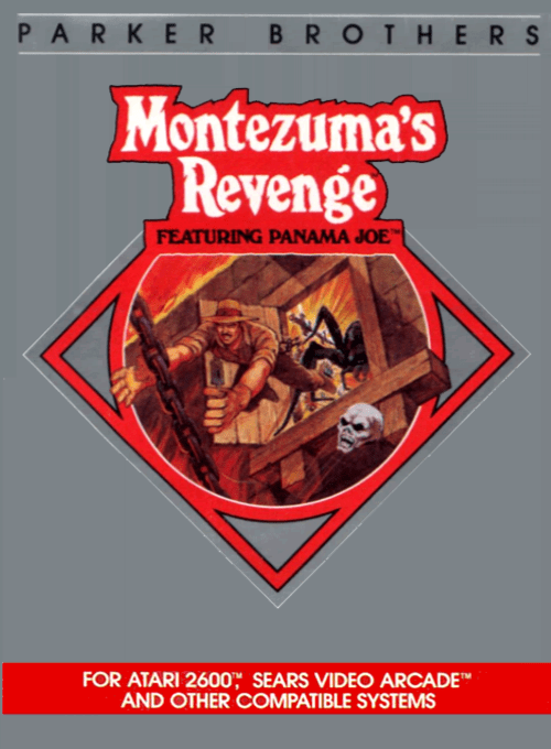 Montezuma's Revenge Featuring Panama Joe box art for Atari 2600